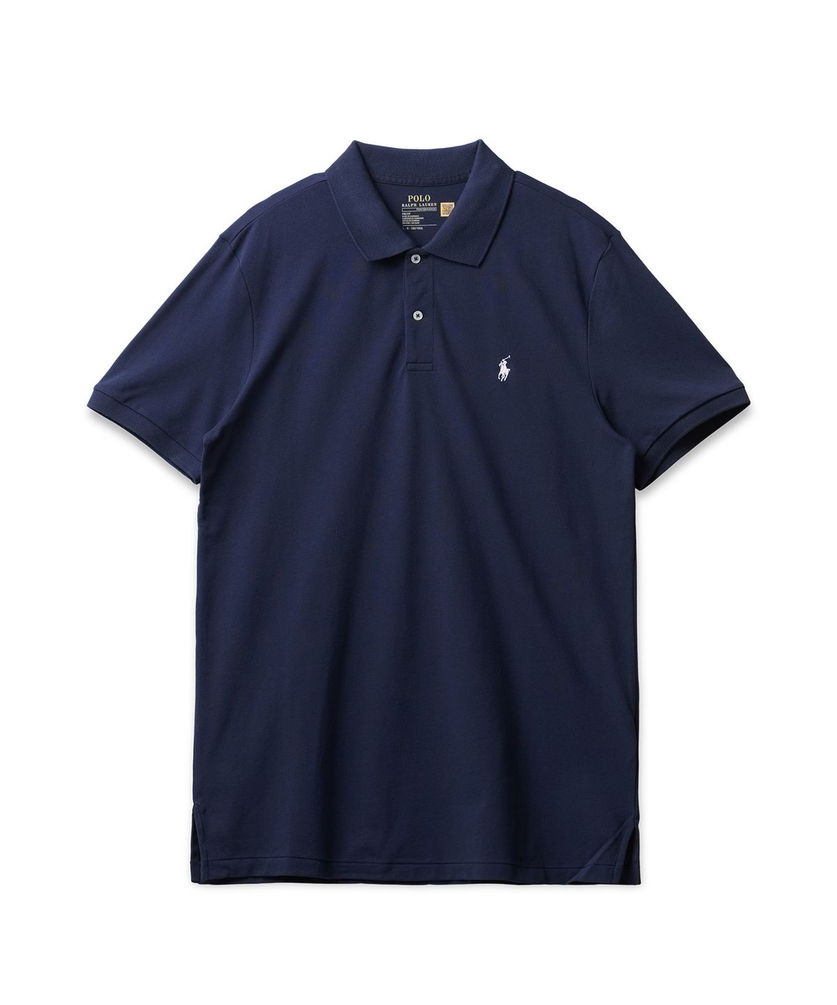 폴로 랄프 로렌 골프(POLO RALPH LAUREN GOLF) 커스텀 슬림핏 퍼포먼스 폴로 셔츠 - 네이비