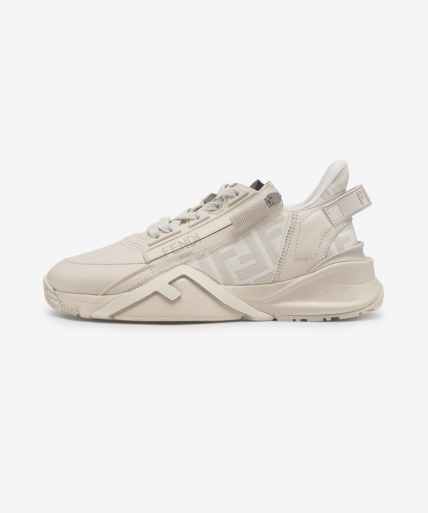 FENDI 8E8035AJZHF1HGQ 関税送料込 MUSINSA | FENDI Women's Logo Sneakers - White / 8E8035AJZHF1HGQ