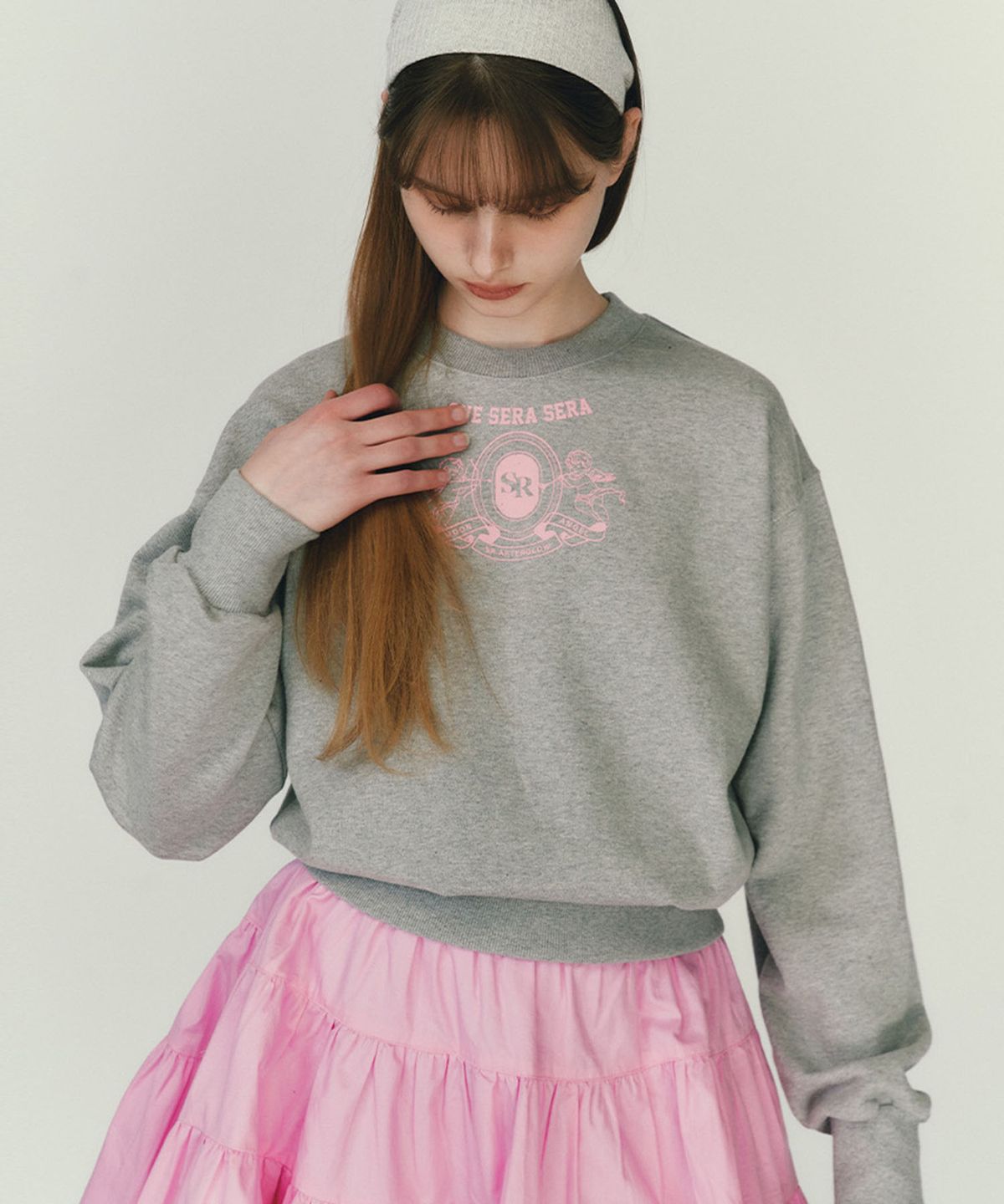 쏘이르(SO IR) ANGEL SWEATSHIRT - GREY