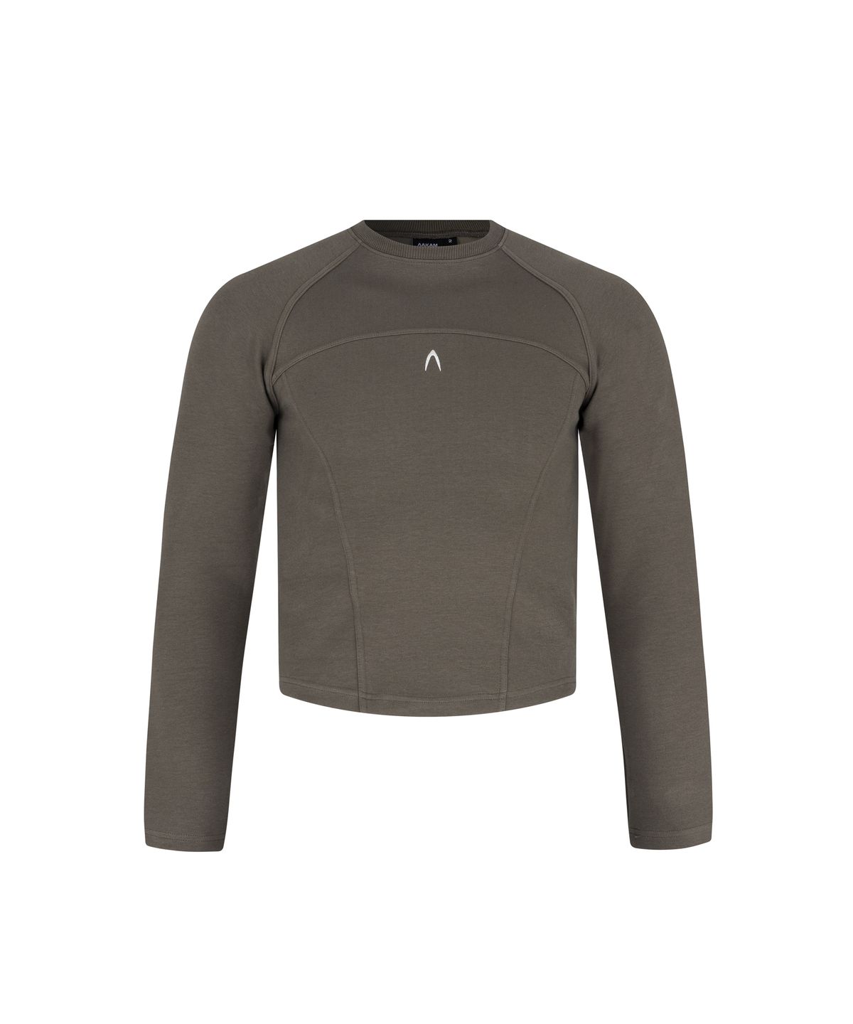 아캄(AAKAM) Stitch Tight Top (Khaki)