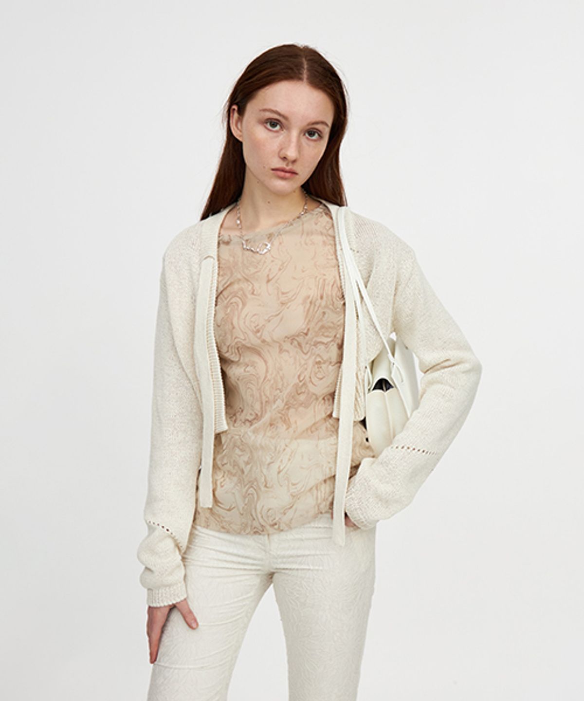 유스(YOUTH) Cropped Bolero Cardigan