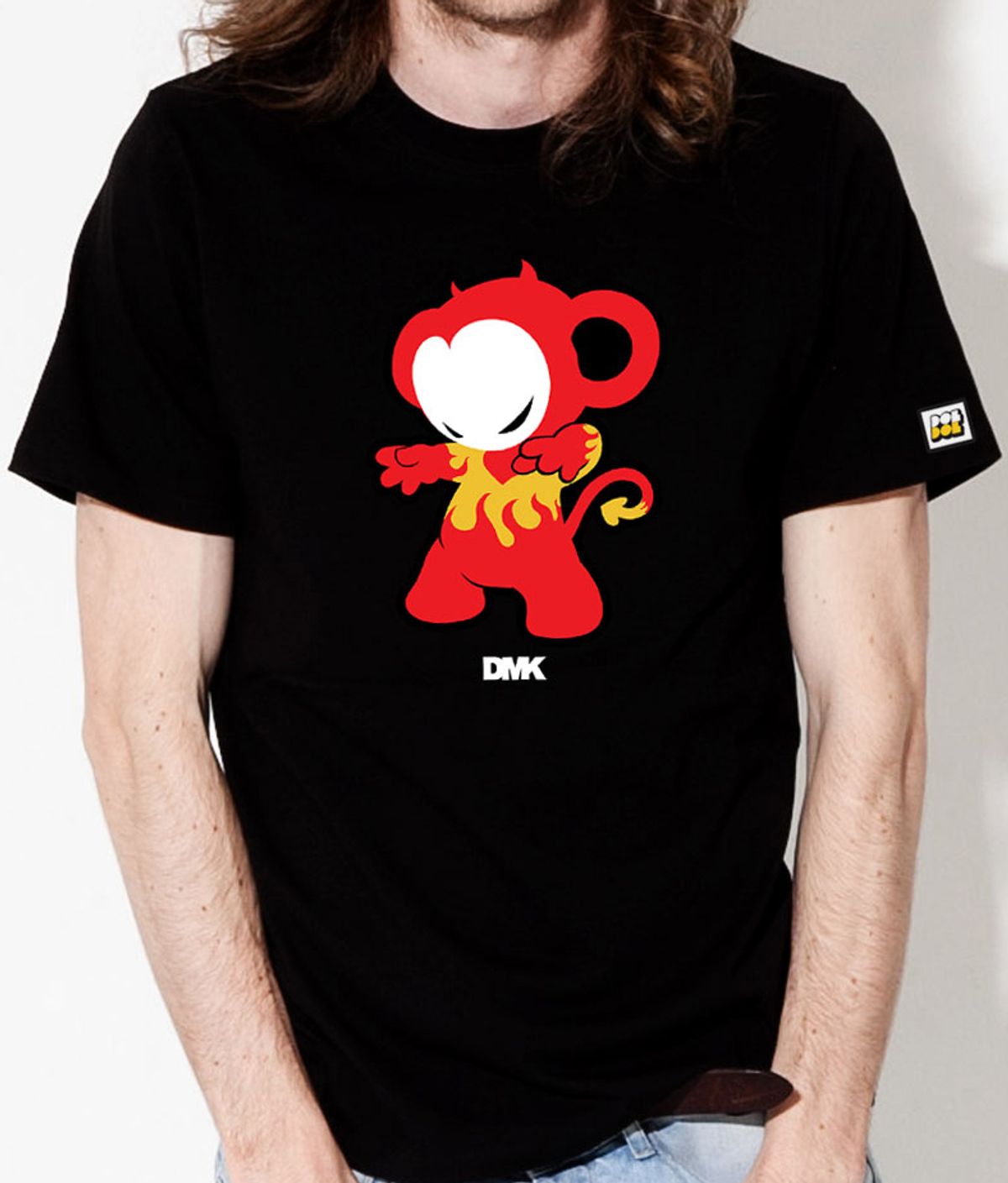 돌돌(DOLDOL) DMK_T-shirts_61 그래피티 아티스트 데빌몽키 dmk 캐릭터 그래픽 티셔츠 반팔티