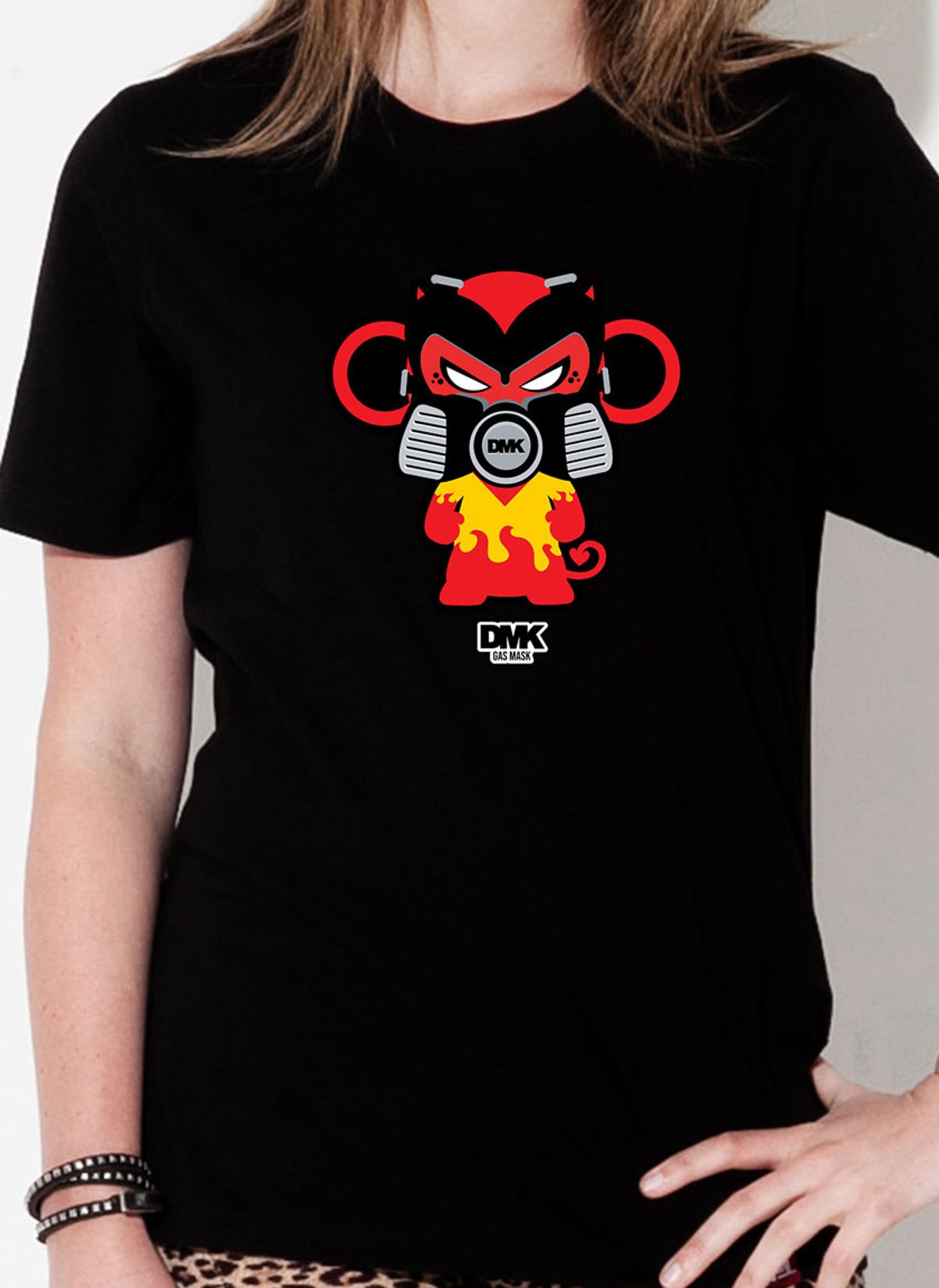 돌돌(DOLDOL) DMK_T-shirts_62 그래피티 아티스트 데빌몽키 dmk 캐릭터 그래픽 티셔츠 반팔티