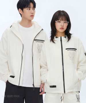 메쉬포켓 와샤 후드 자켓