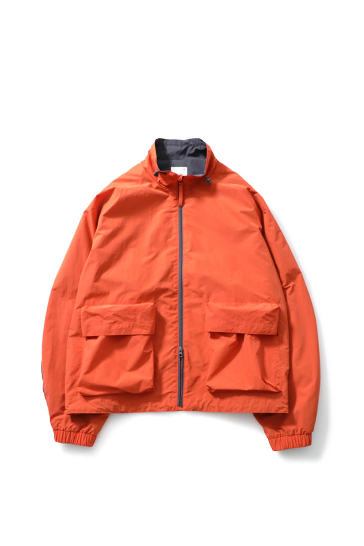 홀리선(HORLISUN) 23SS Parker Color Block Jacket Orange