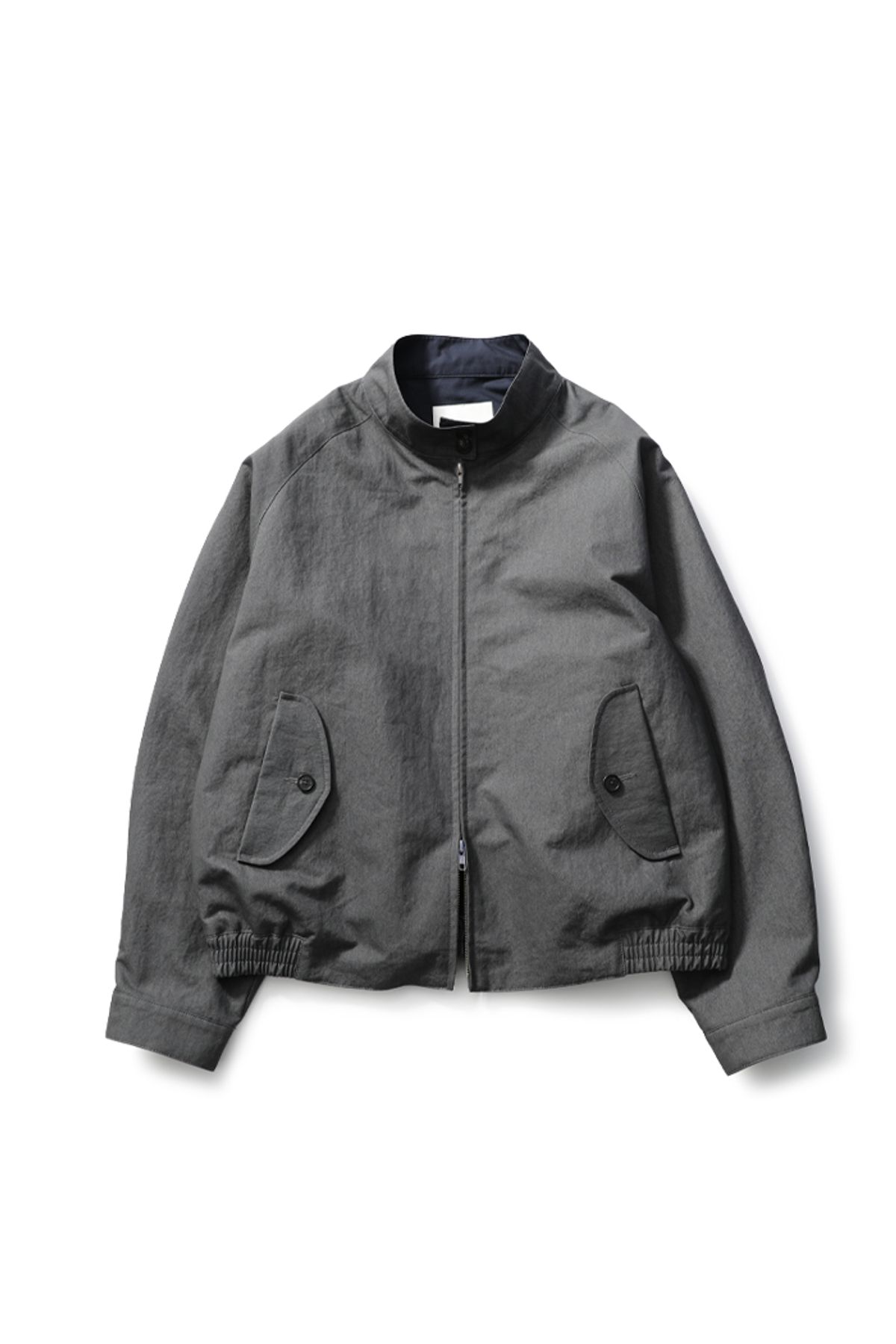 홀리선(HORLISUN) 23SS Visitor Harrington Jacket Charcoal Khaki