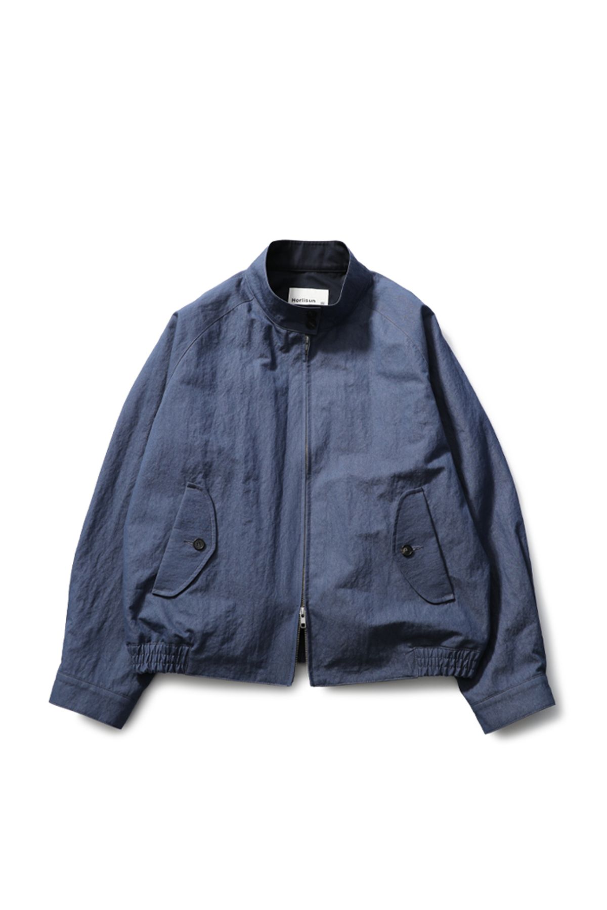 홀리선(HORLISUN) 23SS Visitor Harrington Jacket Indigo Blue