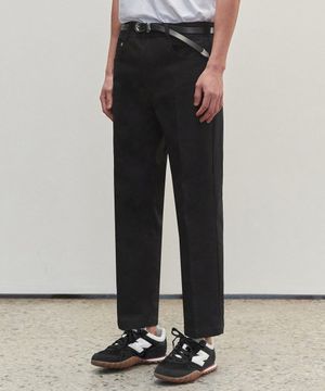 Dawn Cropped Tapered Jeans DCPT001Black