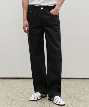 Dawn Semi Wide Jeans DCPT002Black