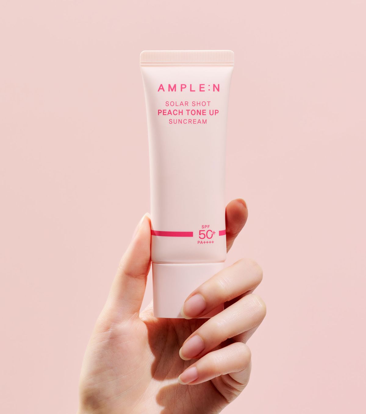 앰플엔(AMPLEN) 솔라샷 피치 톤업 선크림 40ml