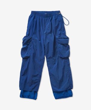 더블 엘라스틱 카고 팬츠 - 오션 블루 / CRTWMBOT003NYL009T378