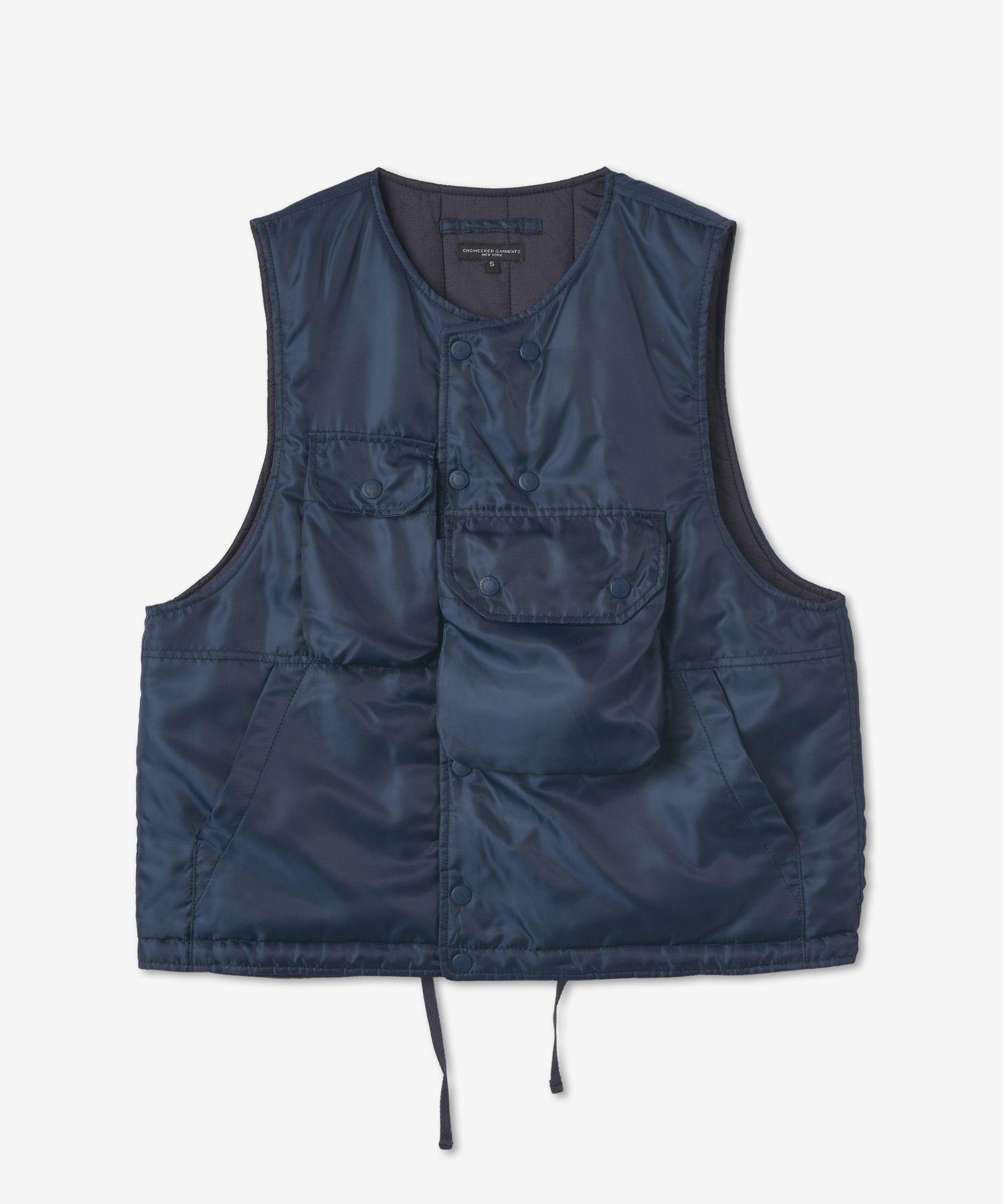 MUSINSA | ENGINEERED GARMENTS Cover Vest - Navy / LN111CT132