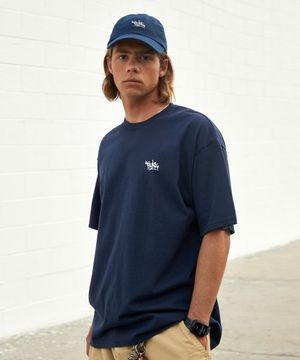 오리지널 슬램로고 반팔티 네이비 FST311