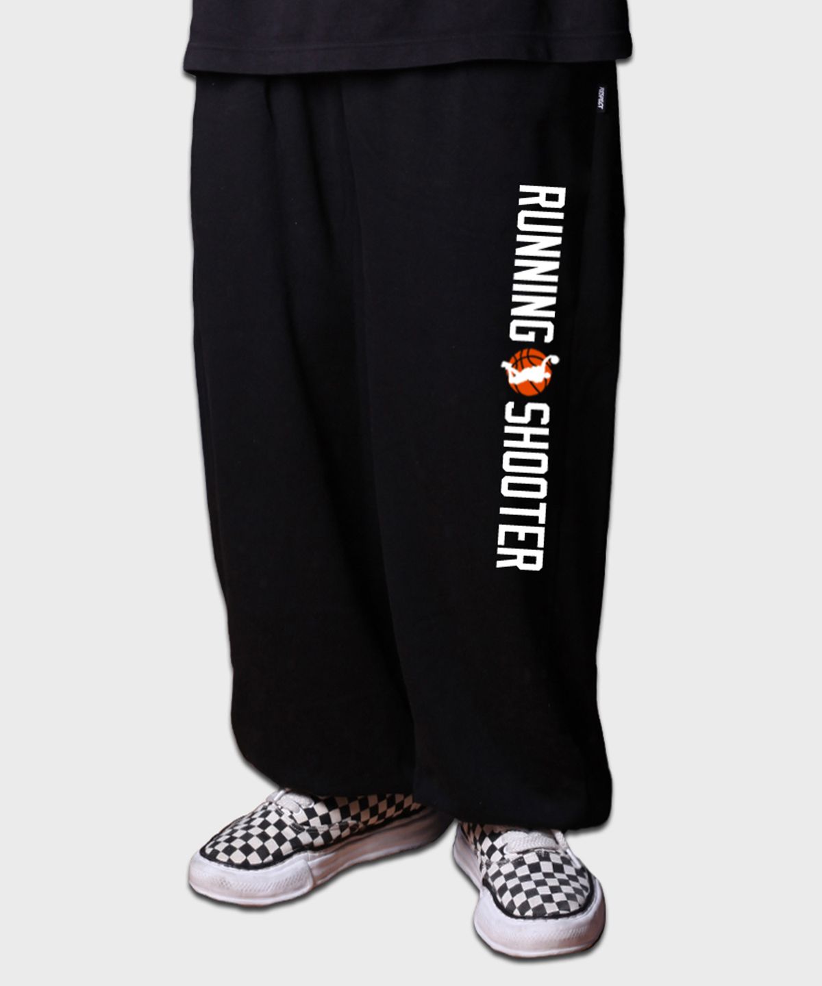 리스펙트(RESPECT) running shooter sweat pants (black)
