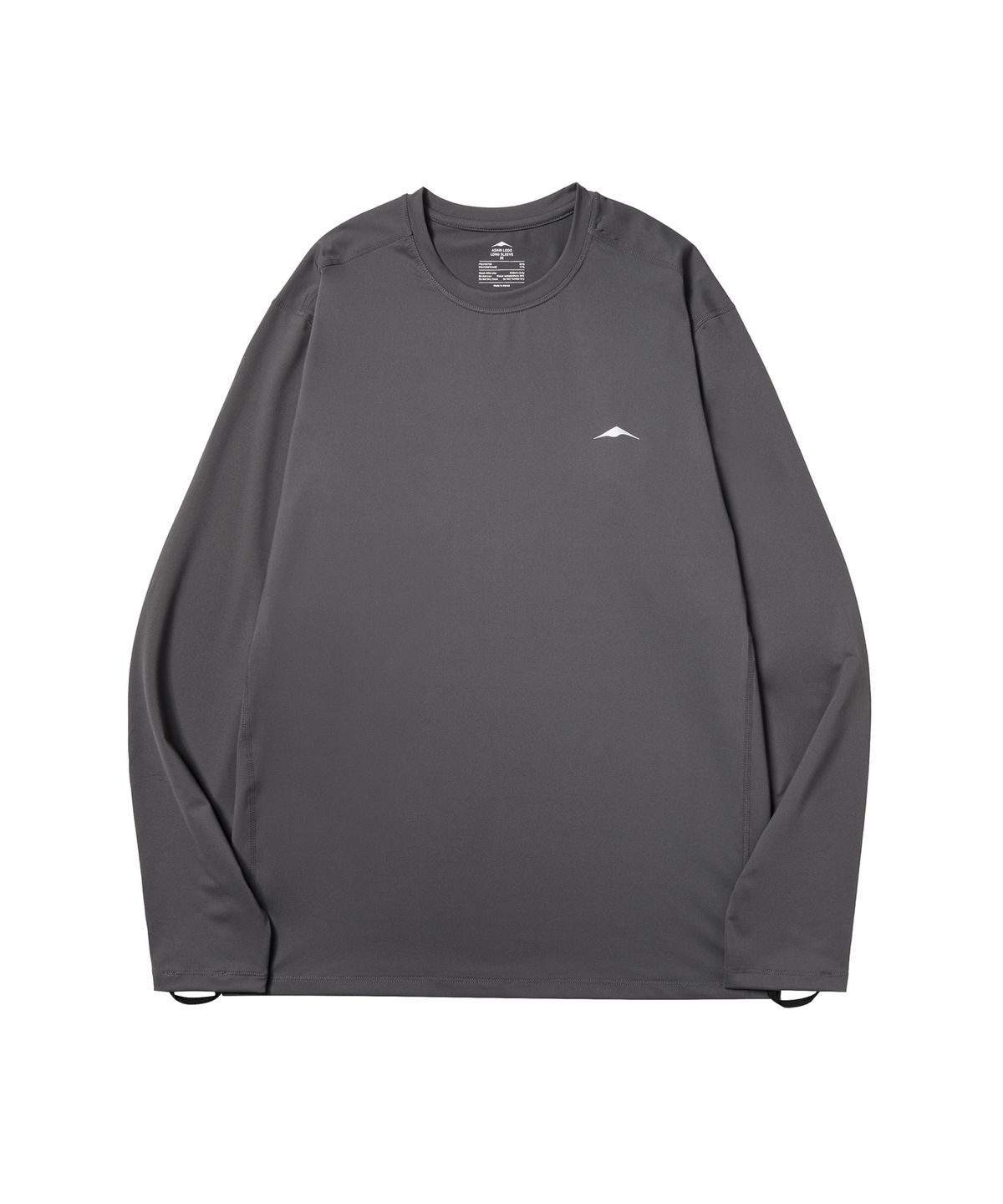 고요웨어(GOYOWEAR) 아스킨 로고 롱 슬리브 (그레이)