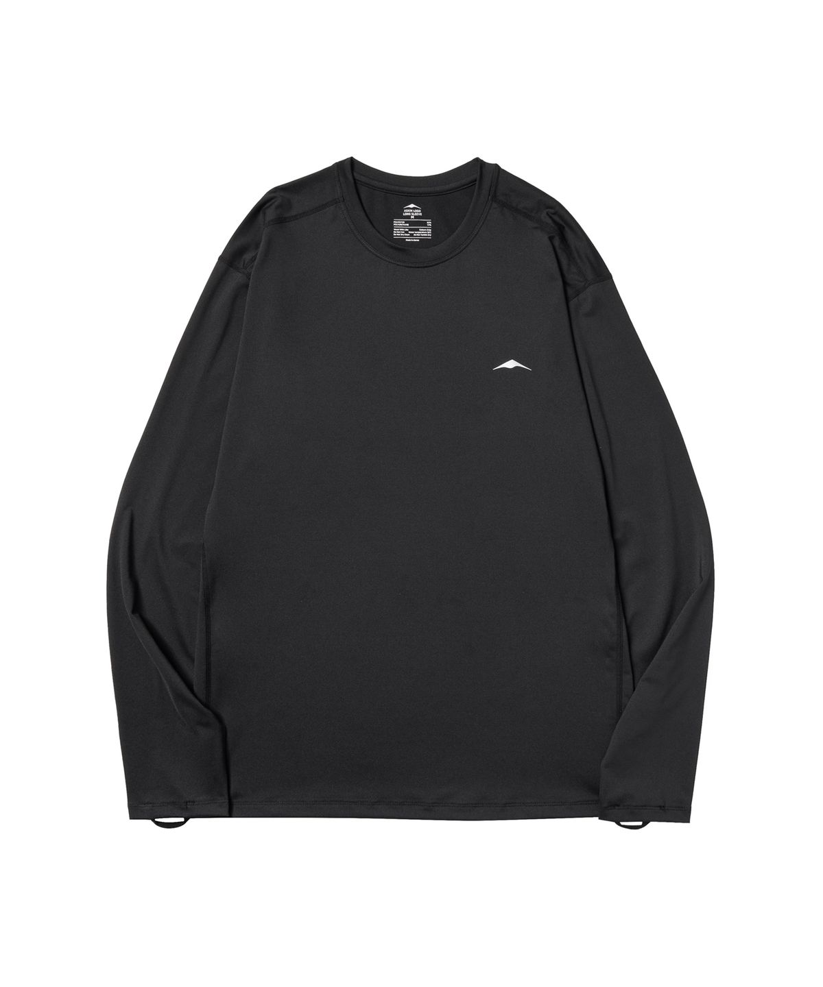고요웨어(GOYOWEAR) 아스킨 로고 롱 슬리브 (블랙)