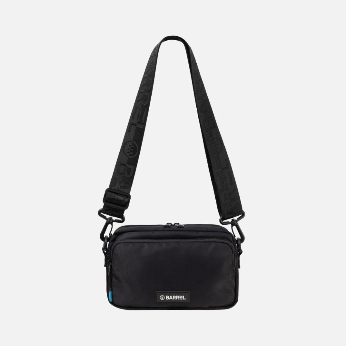 배럴(BARREL) 베이직 크로스 백 블랙 (B3SUABG007BLK)