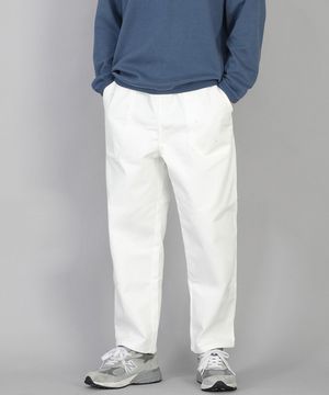 앵클 드롭 클래식 퍼티그 테이퍼드팬츠 AFT-306 화이트