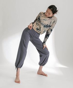 여성요가복 데일리 코튼 스트링 팬츠 5PP3526