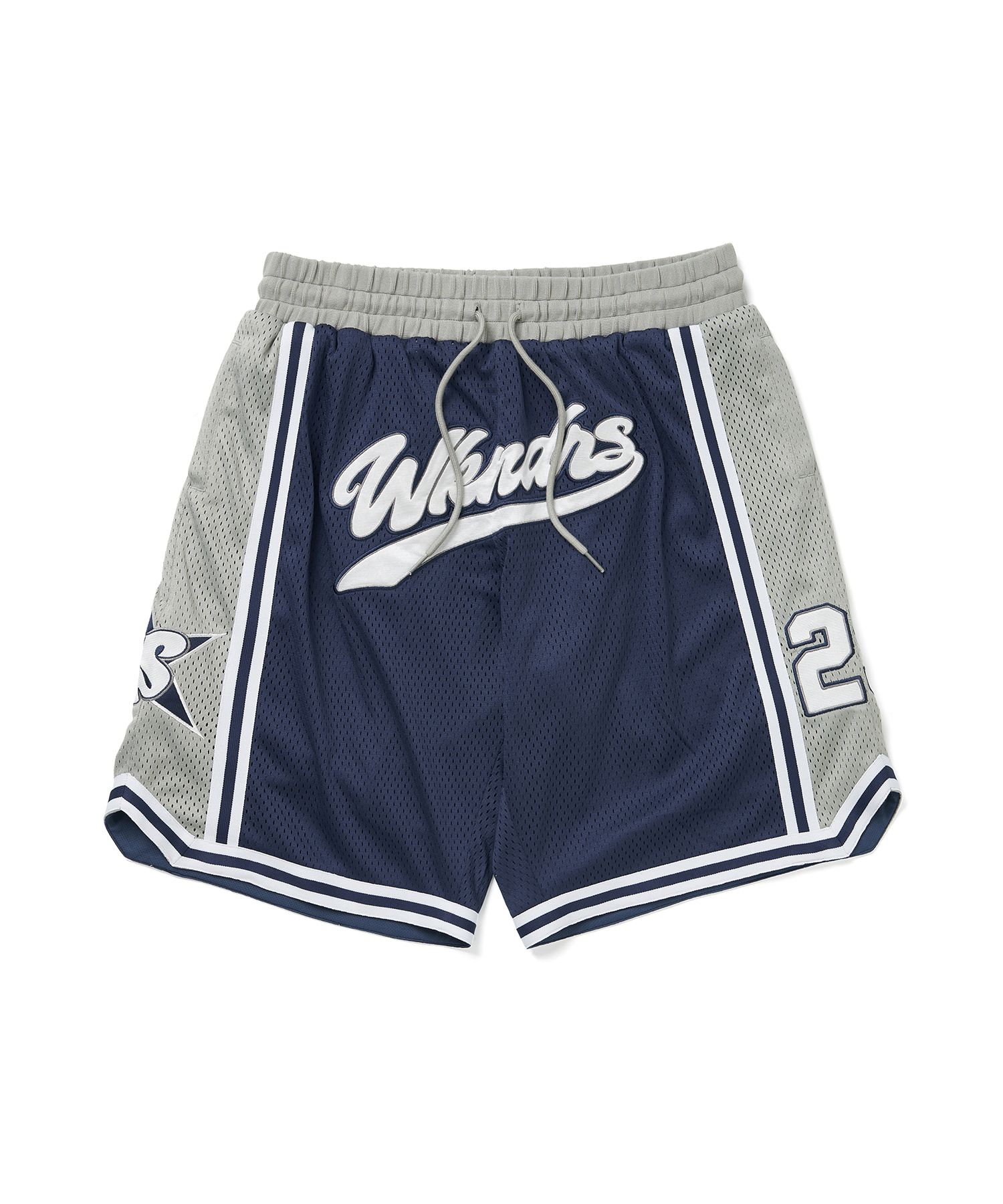 MUSINSA | WKNDRS BASKETBALL SHORTS (NAVY)