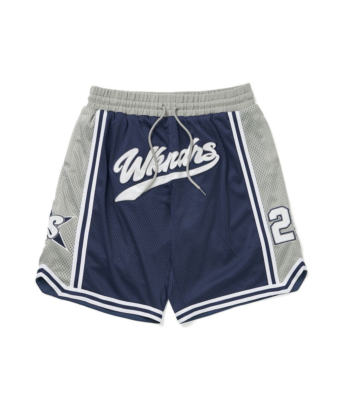 위캔더스(WKNDRS) BASKETBALL SHORTS (NAVY)