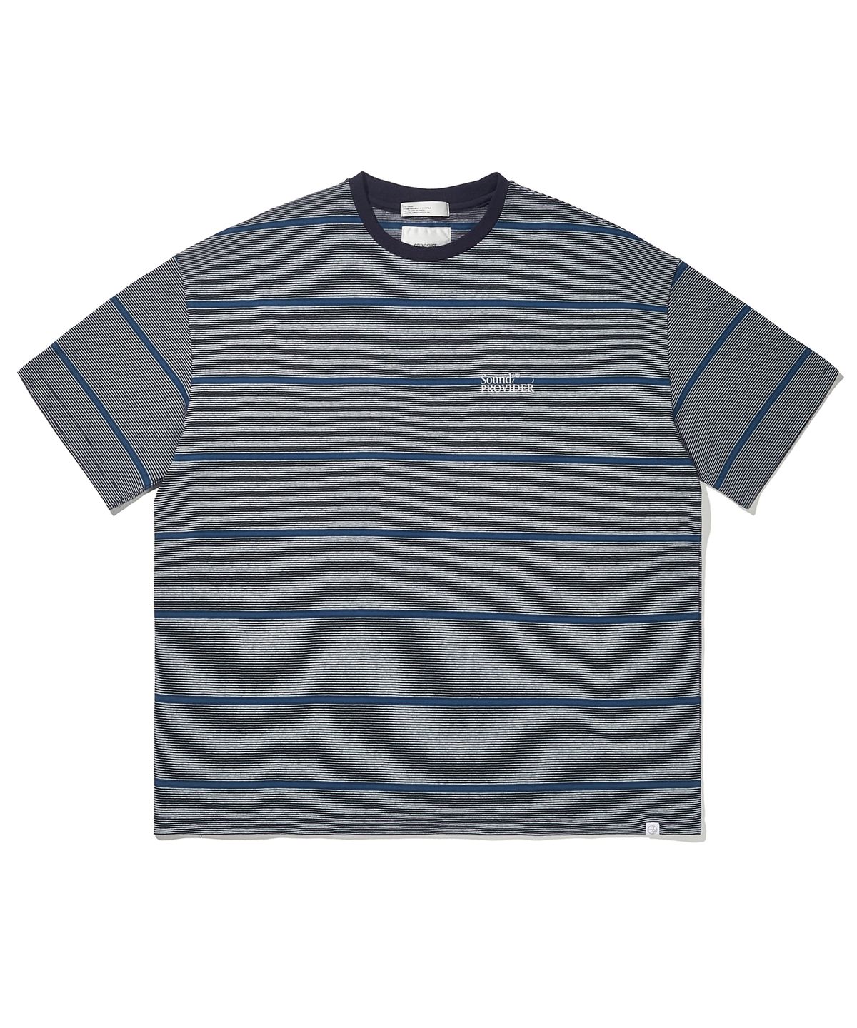 사운즈라이프(SOUNDSLIFE) dB Stripe T-Shirt Blue