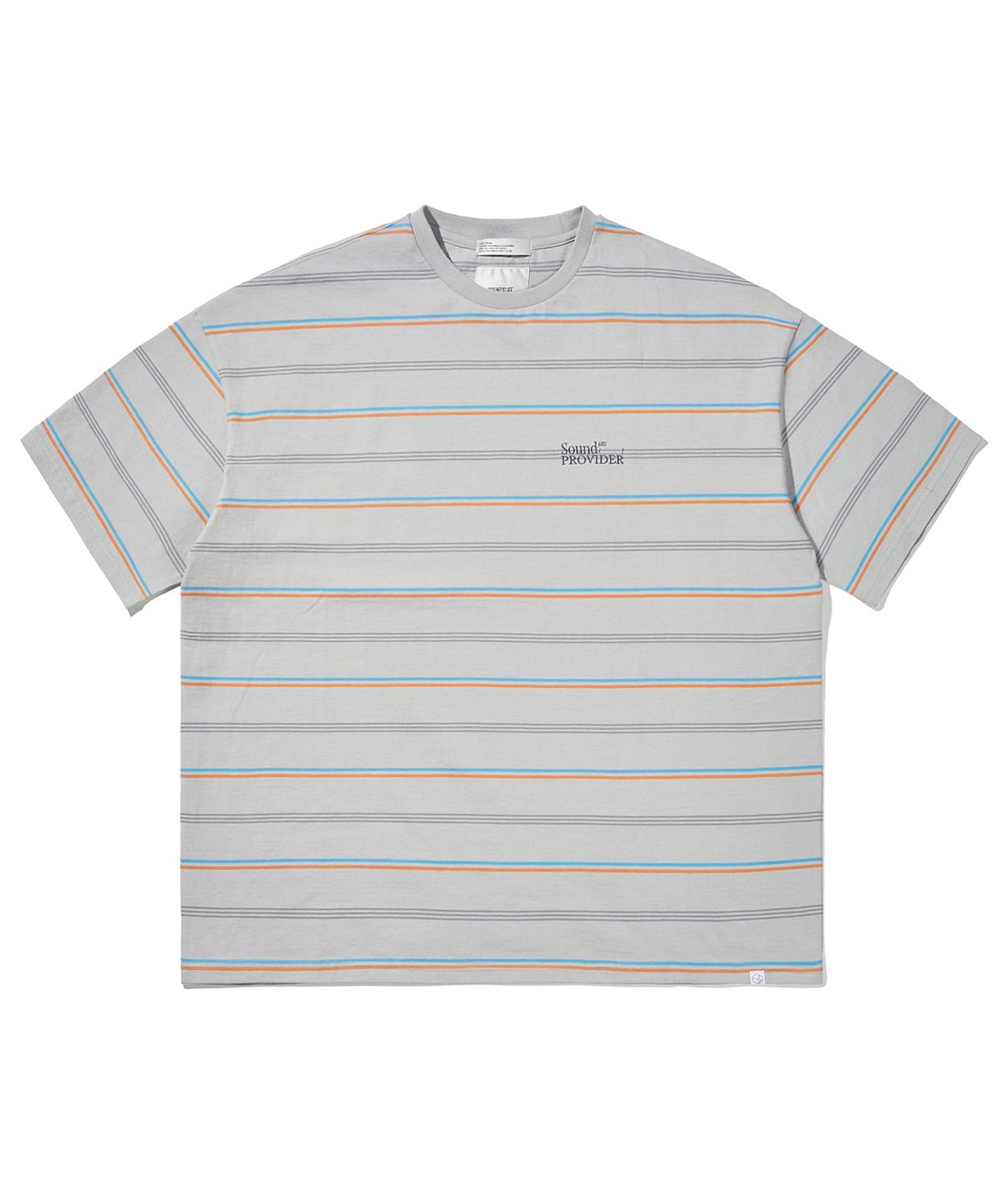 사운즈라이프(SOUNDSLIFE) dB Stripe T-Shirt Grey