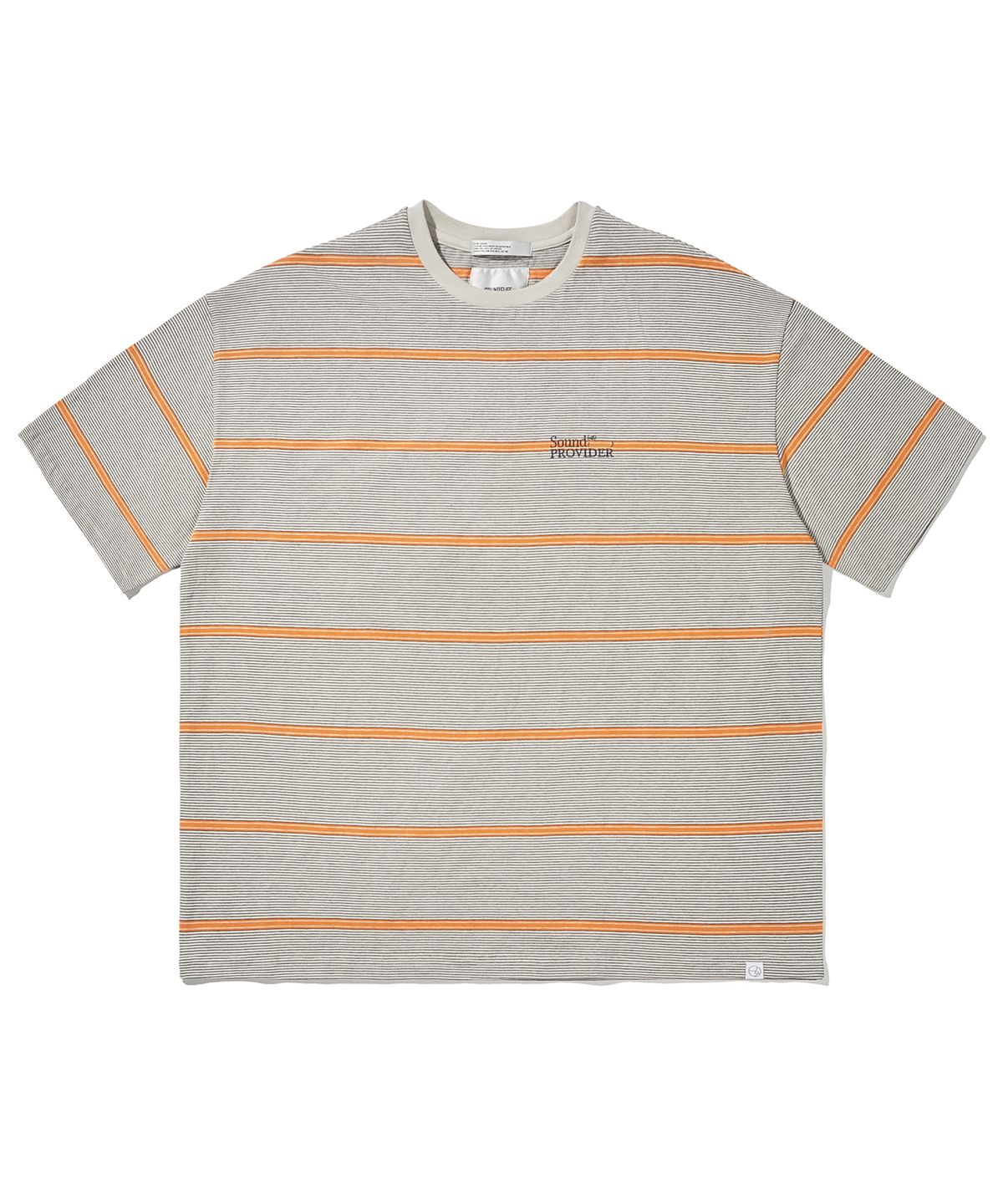 사운즈라이프(SOUNDSLIFE) dB Stripe T-Shirt Orange