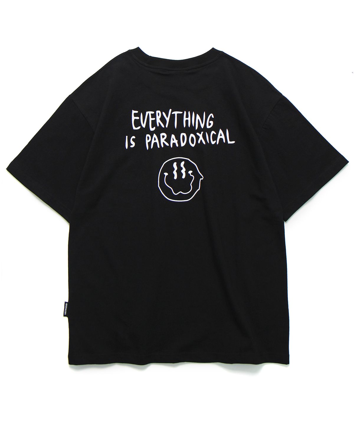 앱놀머씽(ABNORMALTHING) SMILE23 T-SHIRT (BLACK)