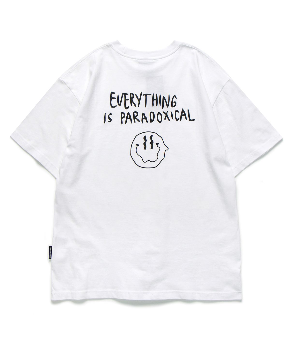 앱놀머씽(ABNORMALTHING) SMILE23 T-SHIRT (WHITE)