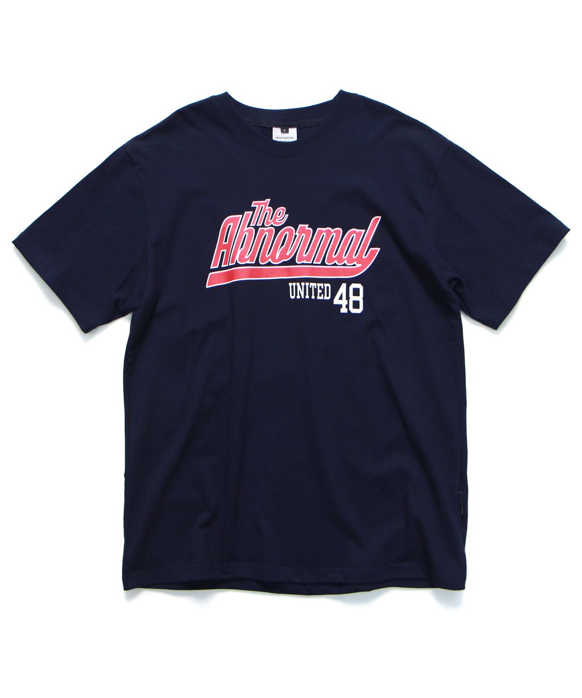 앱놀머씽(ABNORMALTHING) TAU23 T-SHIRT (NAVY)