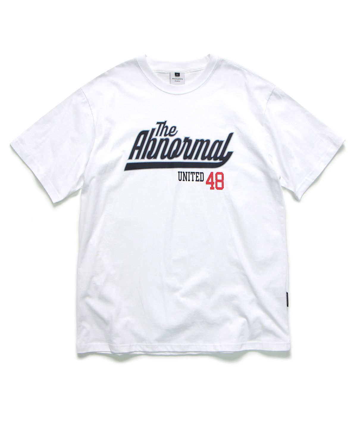 앱놀머씽(ABNORMALTHING) TAU23 T-SHIRT (WHITE)