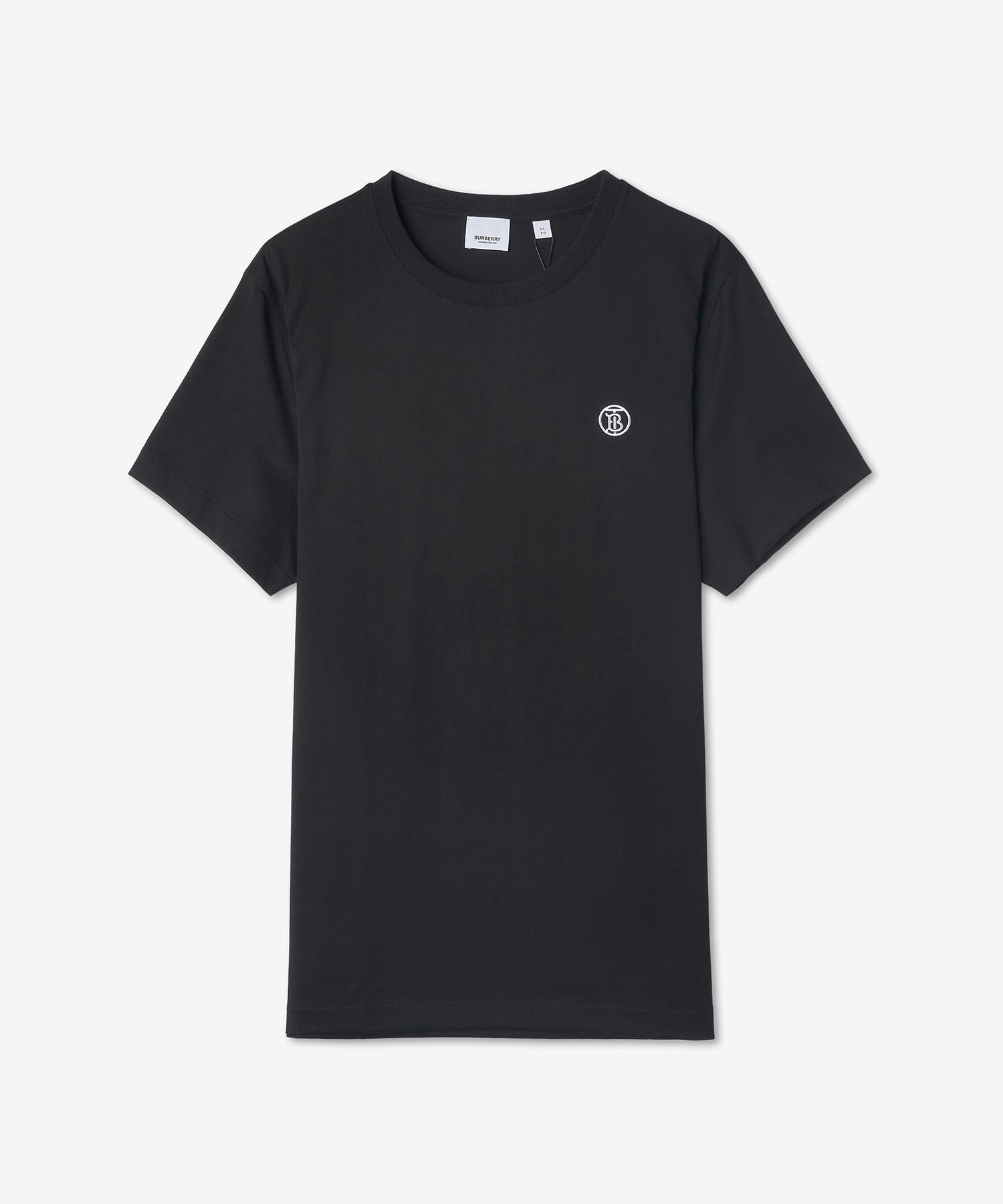BURBERRY ロゴモチーフ刺繍Tシャツ 【関税込】 MUSINSA | BURBERRY Monogram Motif T-shirt - Black / 8052965