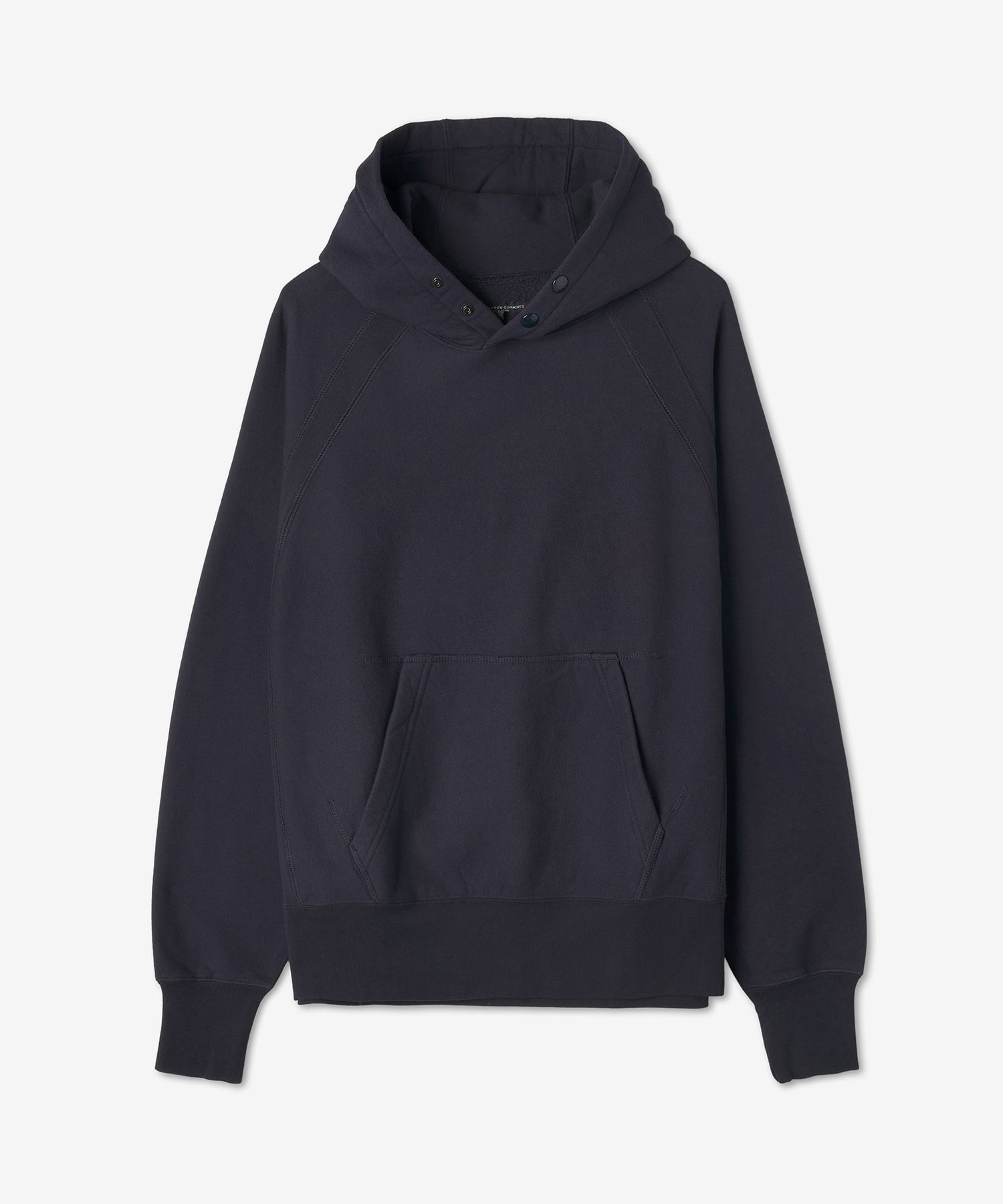 ★Engineered Garments★ Raglan Hoodie Heavy Fleece Navy LN08 Engineered Garments Heavy Fleece Raglan Hoodie, Navy – Glasswing