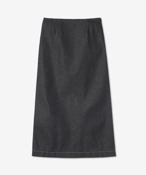 롱 스커트 - 블랙 / MRTWWSKR034DEN007001