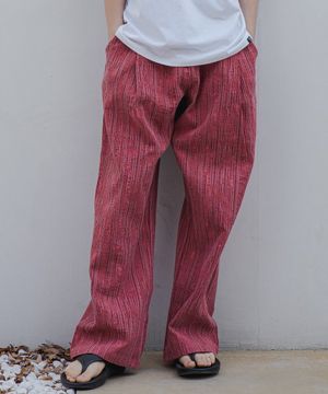 린넨 코튼 워싱 팬츠(레드)