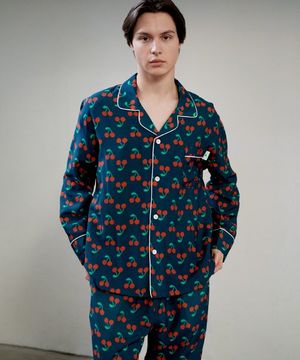 체리 인견 파자마 세트 - 남성용