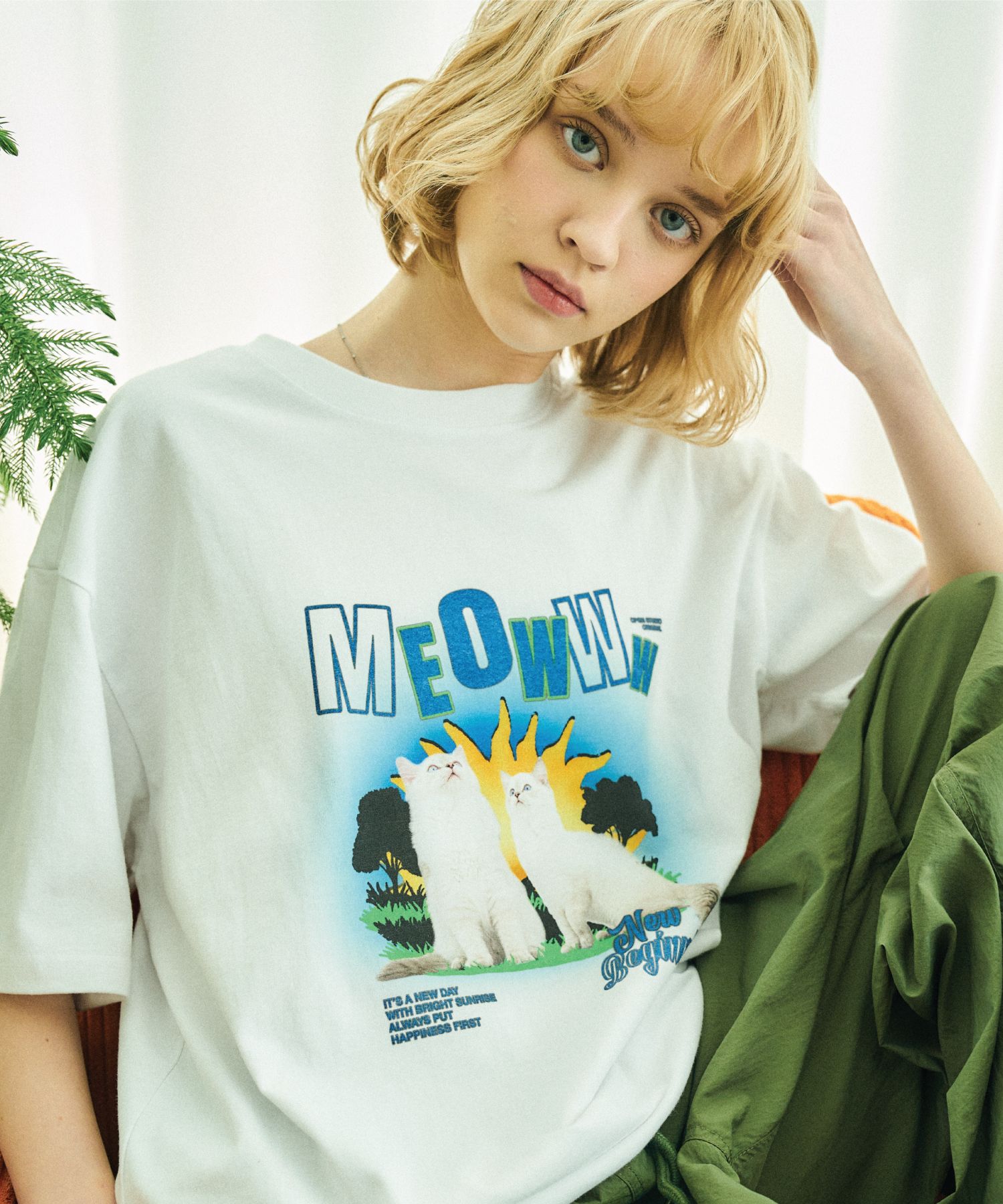 【CPGN STUDIO】DTP Meoww CAT Short Sleeve T-shirt MUSINSA | CPGN STUDIO [20 Count] DTP Meoww CAT Short Sleeve