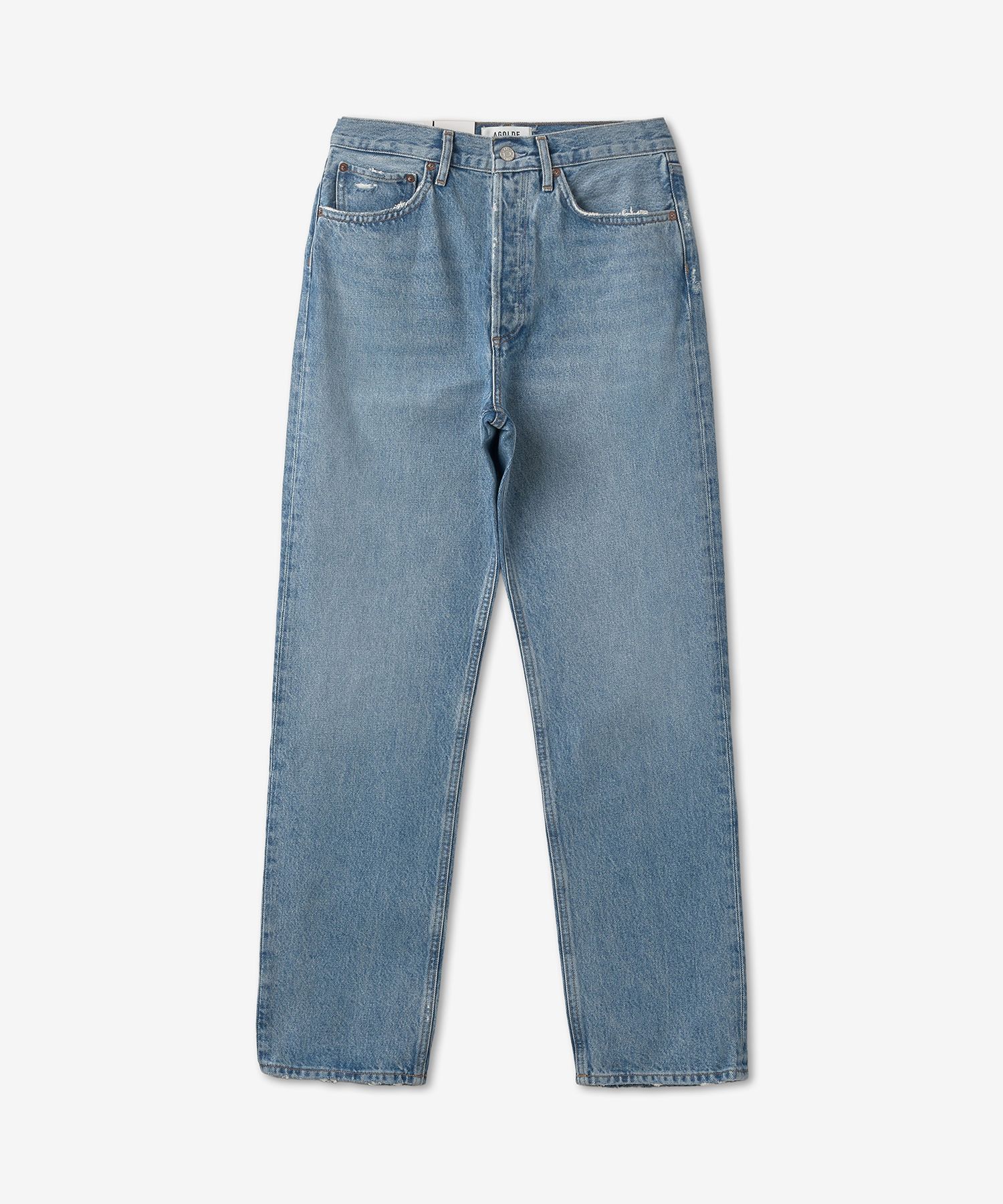 パンツ AGOLDE 90S Mid Rise Straight Denim Pants Blue A069D1371SCHME MUSINSA | AGOLDE 90S Mid Rise Straight Denim Pants - Blue