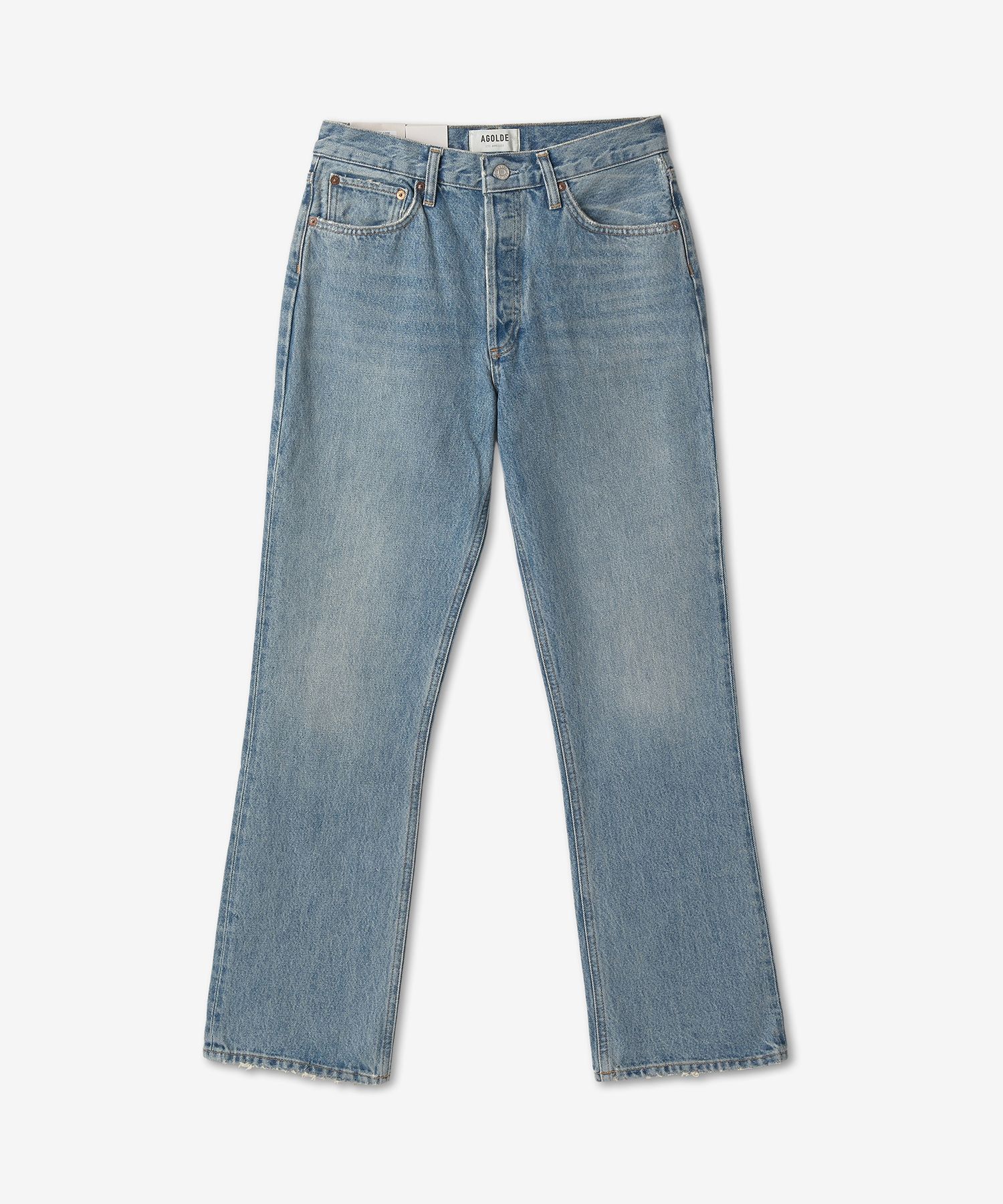 パンツ AGOLDE Mid-rise Relaxed Boots Denim Pants Blue A1801206WLESS MUSINSA | AGOLDE Mid-rise Relaxed Boots Denim Pants - Blue