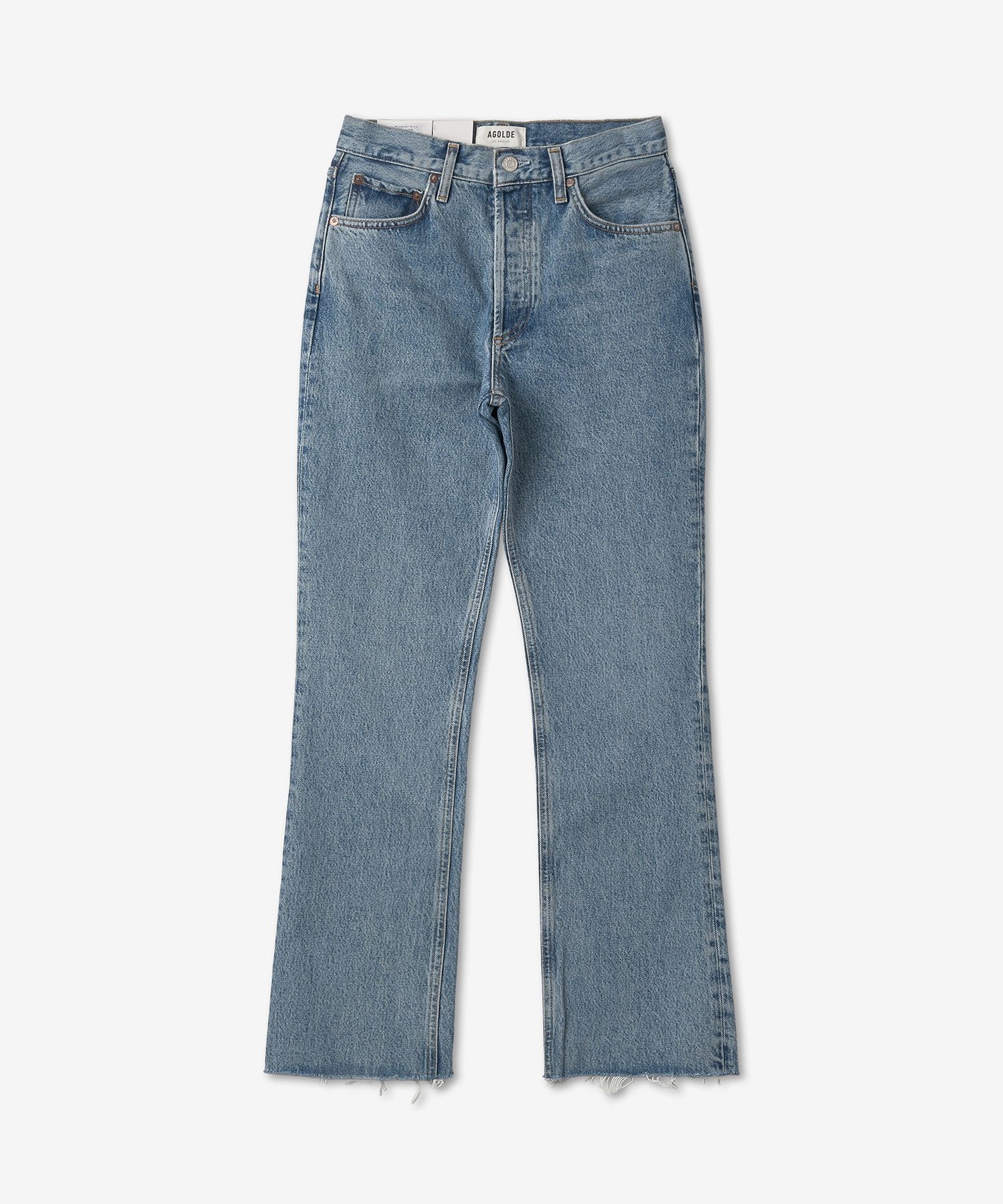 MUSINSA | AGOLDE Mid-Rise Relaxed Boots Denim Pants - Medium