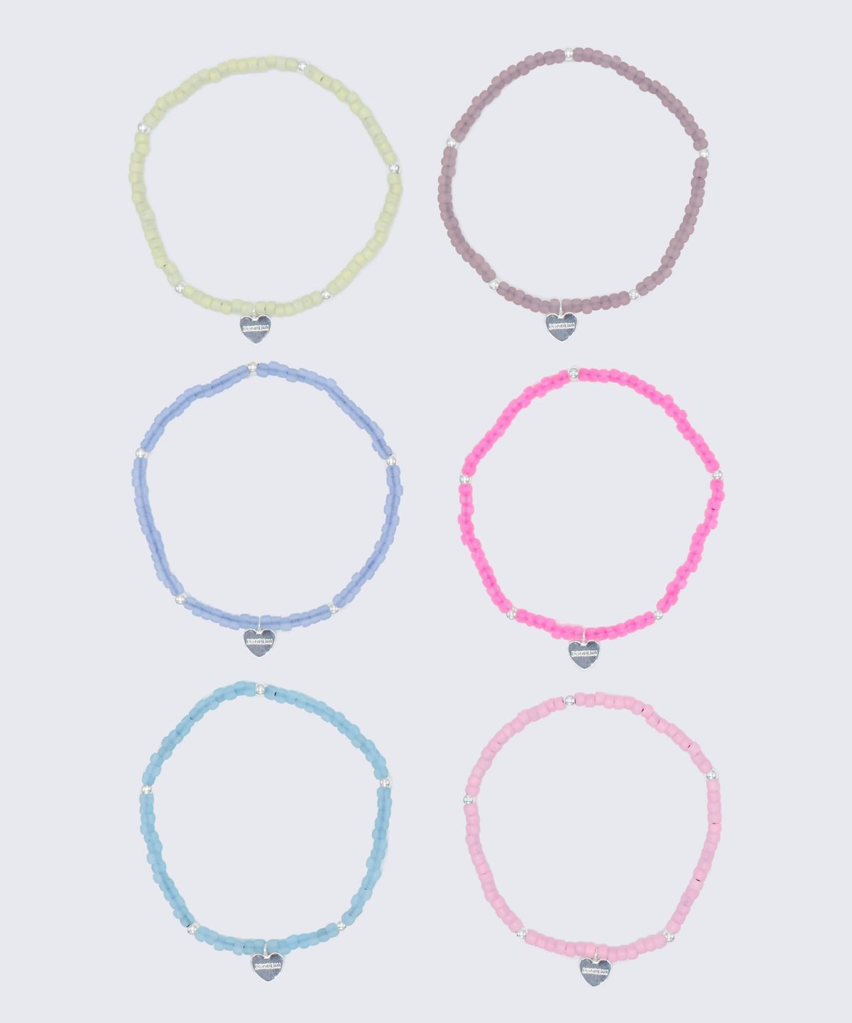 봉보(BONBEAU) Pinco soft color beads Bracelet 젤리 소프트 컬러 레이어드 비즈 팔찌