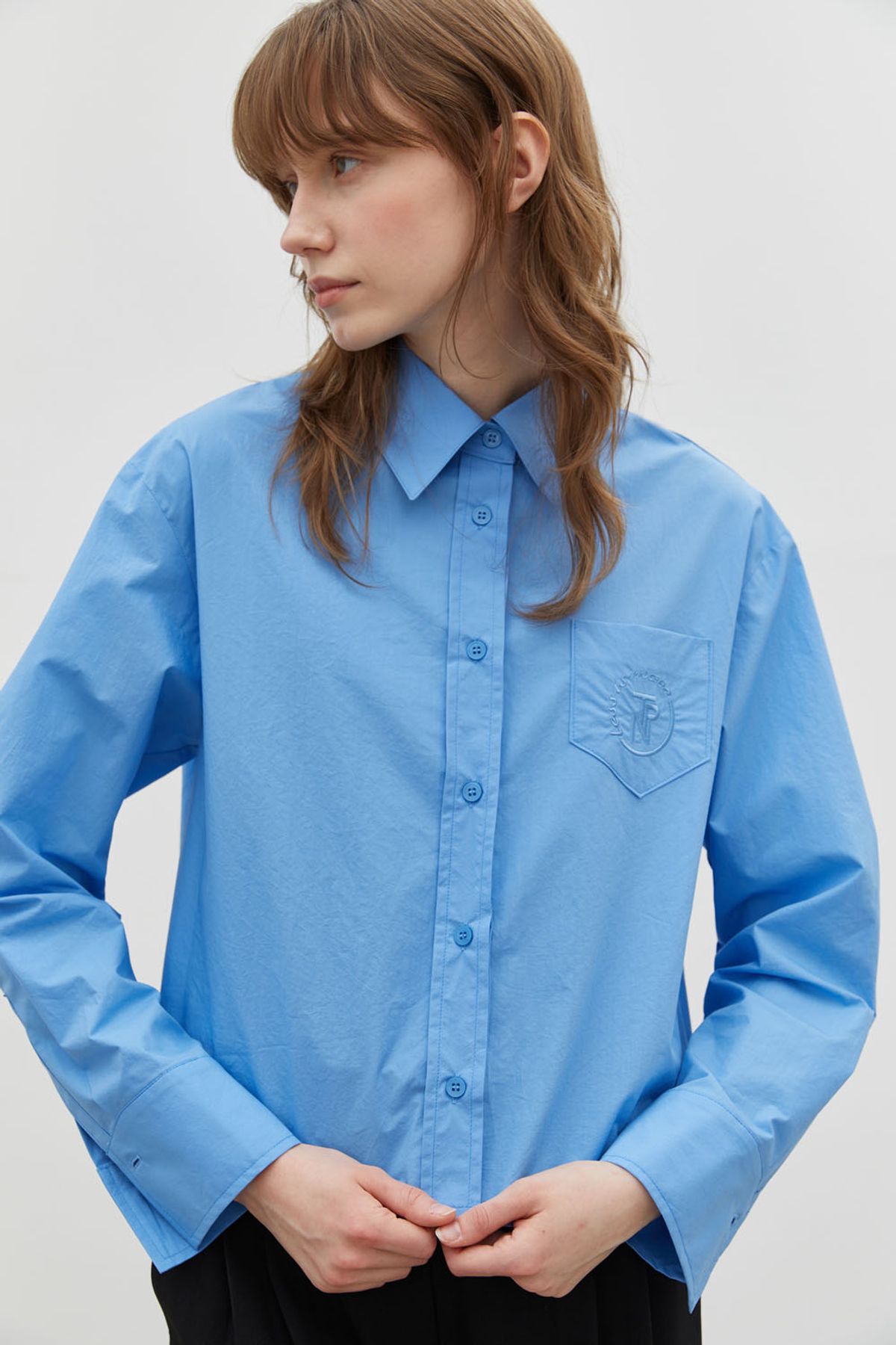 더페니(THE PENNY) STICHWORK POKET SHIRTS