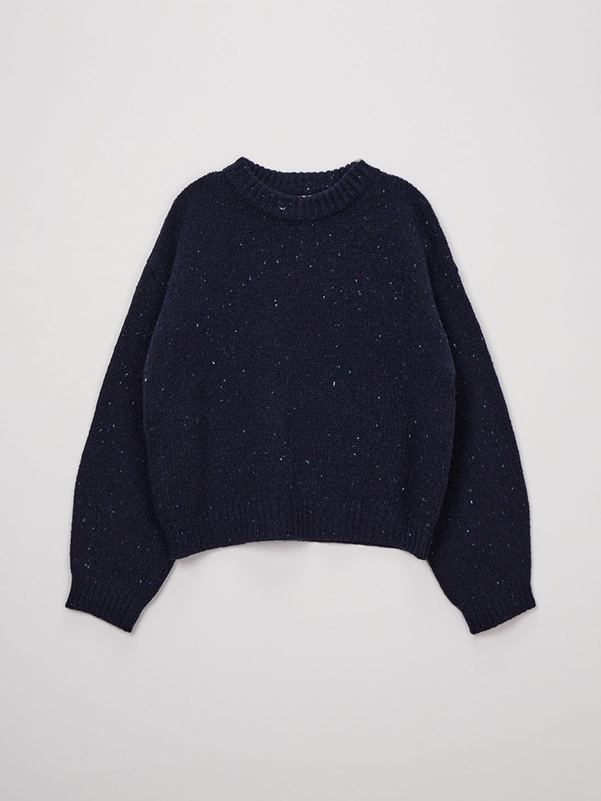셀리테일즈(CELITAILS) NEP WOOL PULLOVER_NAVY