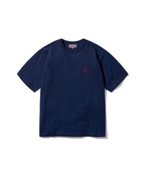EVERYDAY AECA CLOVER HALF SLEEVE TEE-NAVY
