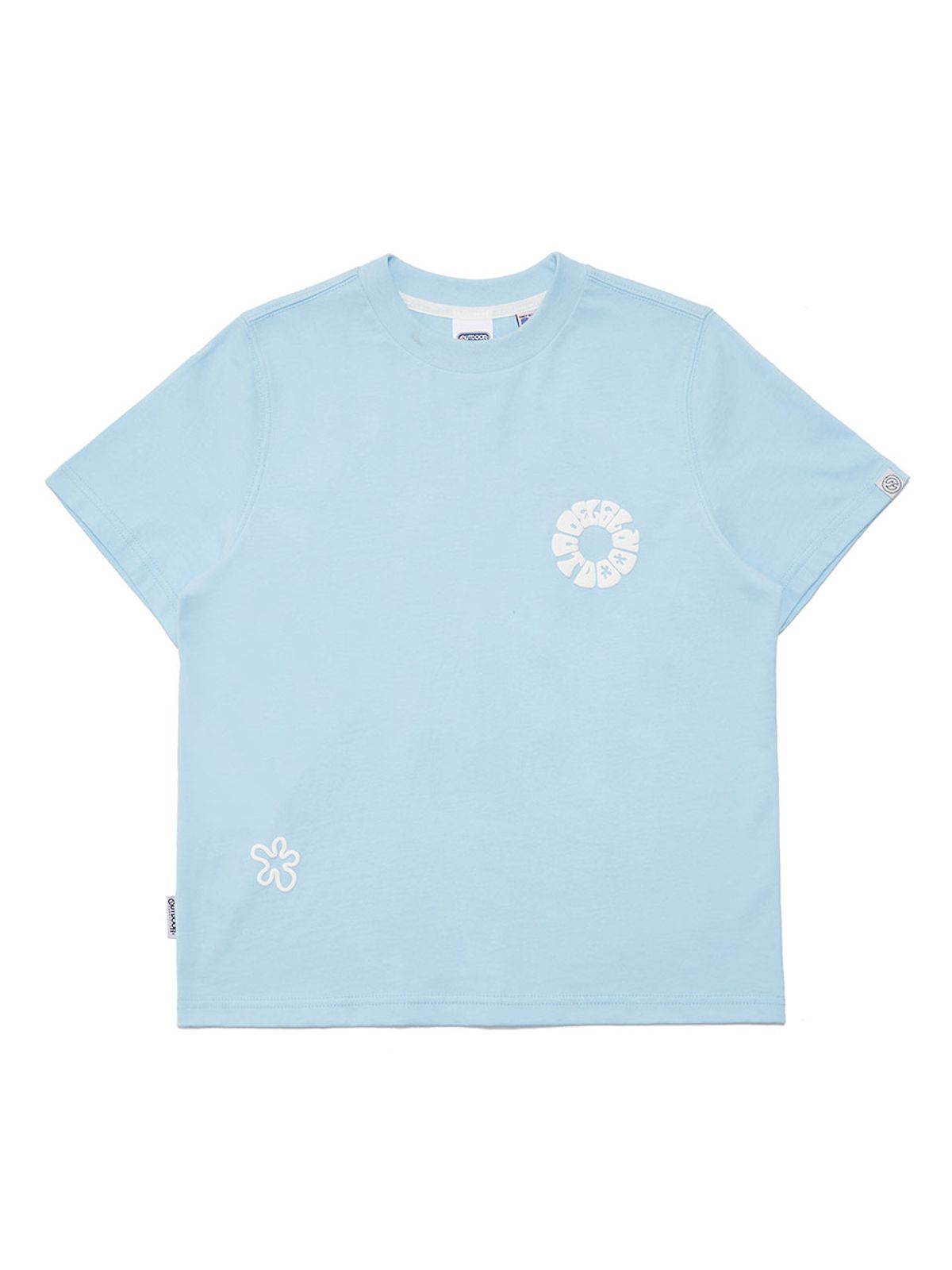 아웃도어 프로덕츠(OUTDOOR PRODUCTS) 여성 히피 플라워 티셔츠 WOMENS HIPPIE FLOWER T-SHIRT