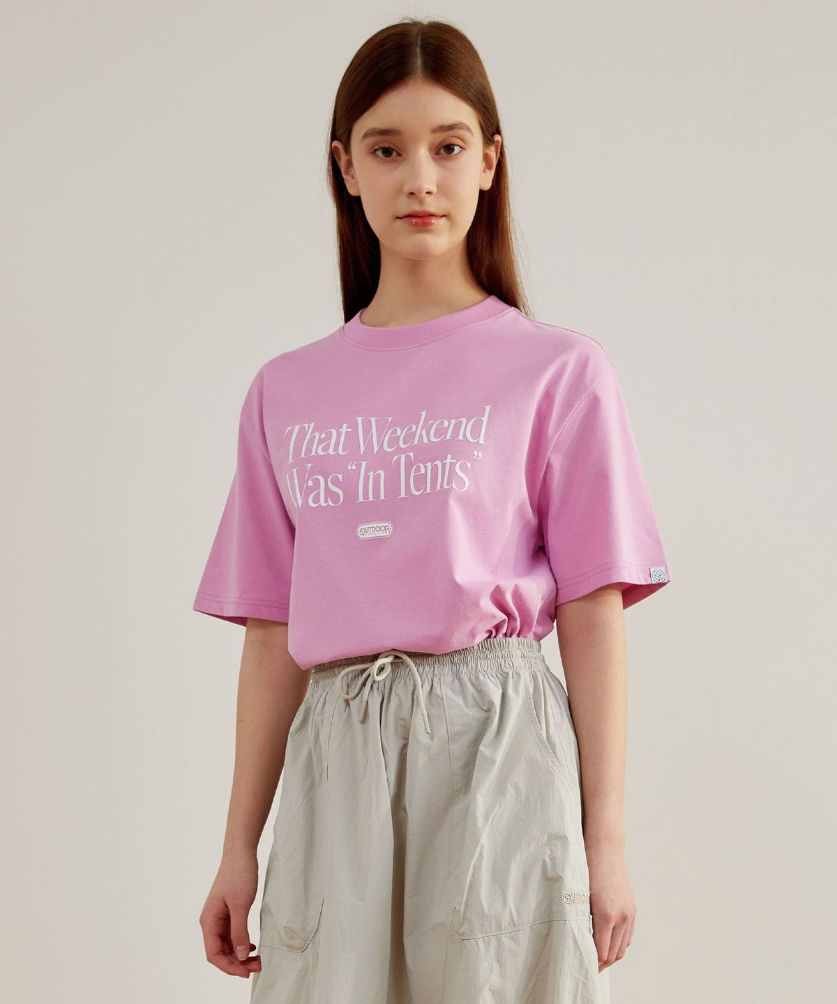 아웃도어 프로덕츠(OUTDOOR PRODUCTS) 캠핑 문구 티셔츠 CAMPING QUOTE T-SHIRT