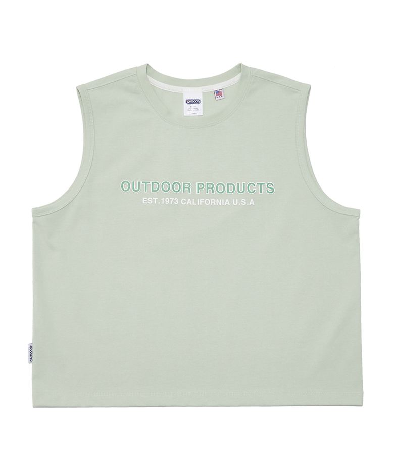 여성 슬리브리스 티셔츠 WOMENS SLEEVELESS T-SHIRT