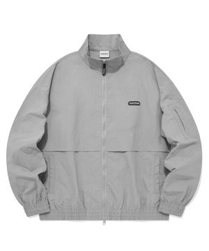SP OG 로고 트랙 자켓-그레이