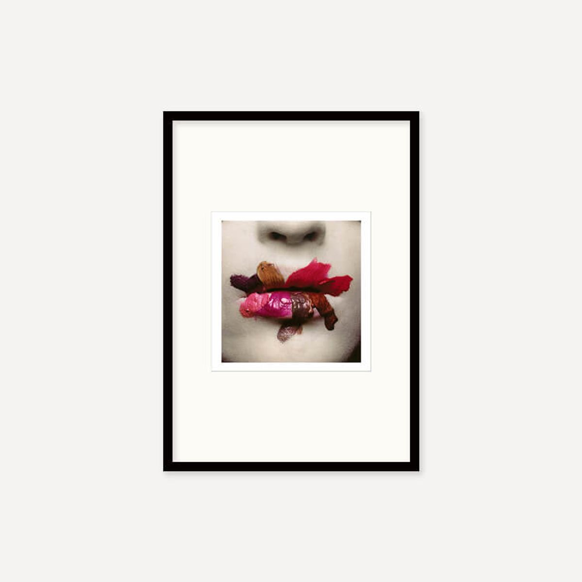그릿시즌(GREET SEASON) 어빙 펜 Mouth (for LOreal), 1986 (액자 포함)